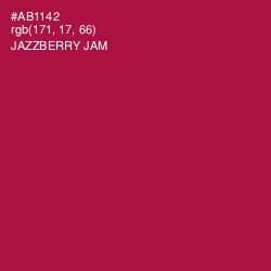 #AB1142 - Jazzberry Jam Color Image