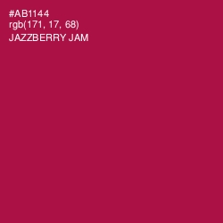 #AB1144 - Jazzberry Jam Color Image