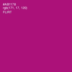 #AB1178 - Flirt Color Image