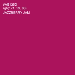 #AB135D - Jazzberry Jam Color Image