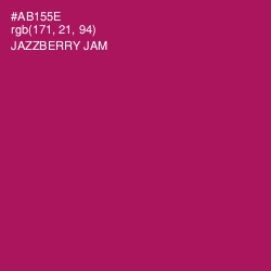 #AB155E - Jazzberry Jam Color Image