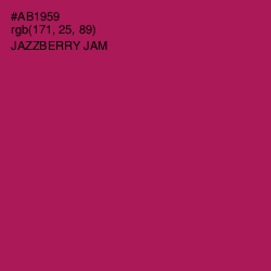 #AB1959 - Jazzberry Jam Color Image