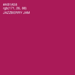 #AB1A58 - Jazzberry Jam Color Image