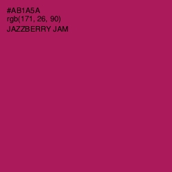#AB1A5A - Jazzberry Jam Color Image