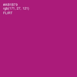 #AB1B79 - Flirt Color Image