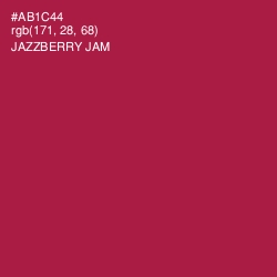 #AB1C44 - Jazzberry Jam Color Image