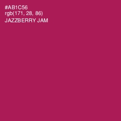 #AB1C56 - Jazzberry Jam Color Image