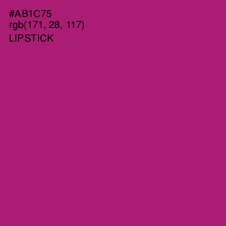 #AB1C75 - Lipstick Color Image