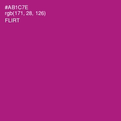 #AB1C7E - Flirt Color Image