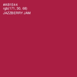 #AB1E44 - Jazzberry Jam Color Image