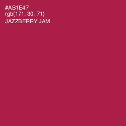 #AB1E47 - Jazzberry Jam Color Image