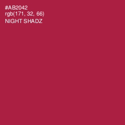 #AB2042 - Night Shadz Color Image