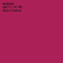 #AB2056 - Night Shadz Color Image