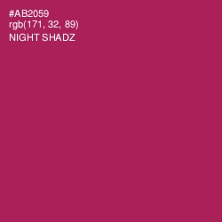 #AB2059 - Night Shadz Color Image