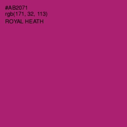 #AB2071 - Royal Heath Color Image