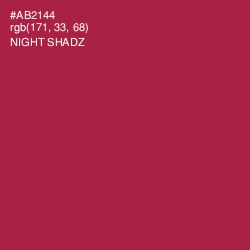 #AB2144 - Night Shadz Color Image