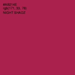 #AB214E - Night Shadz Color Image