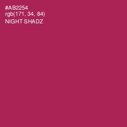 #AB2254 - Night Shadz Color Image