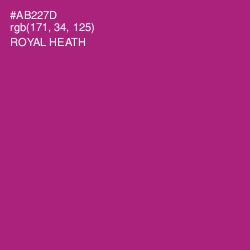 #AB227D - Royal Heath Color Image