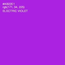 #AB22E1 - Electric Violet Color Image