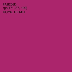 #AB256D - Royal Heath Color Image