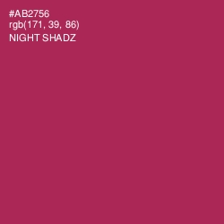 #AB2756 - Night Shadz Color Image