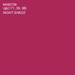 #AB2758 - Night Shadz Color Image