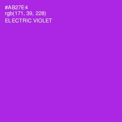 #AB27E4 - Electric Violet Color Image