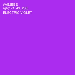 #AB2BEE - Electric Violet Color Image