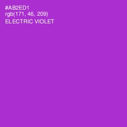 #AB2ED1 - Electric Violet Color Image