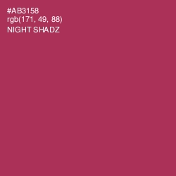 #AB3158 - Night Shadz Color Image