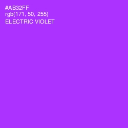 #AB32FF - Electric Violet Color Image
