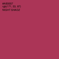 #AB3557 - Night Shadz Color Image