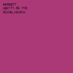 #AB3877 - Royal Heath Color Image