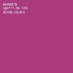 #AB3B7B - Royal Heath Color Image