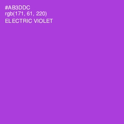 #AB3DDC - Electric Violet Color Image