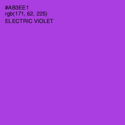 #AB3EE1 - Electric Violet Color Image