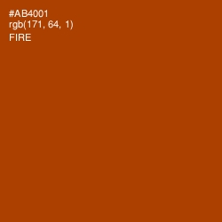 #AB4001 - Fire Color Image