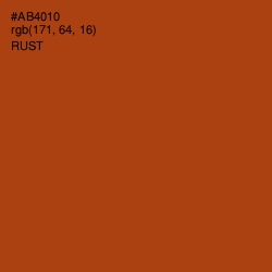 #AB4010 - Rust Color Image