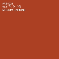 #AB4023 - Medium Carmine Color Image