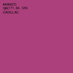 #AB407C - Cadillac Color Image