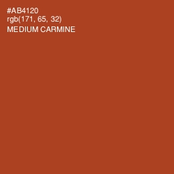 #AB4120 - Medium Carmine Color Image