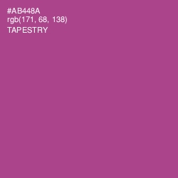 #AB448A - Tapestry Color Image