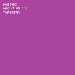 #AB449C - Tapestry Color Image