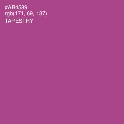 #AB4589 - Tapestry Color Image