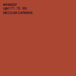 #AB4632 - Medium Carmine Color Image