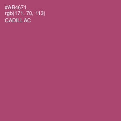 #AB4671 - Cadillac Color Image