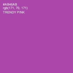 #AB46AB - Trendy Pink Color Image