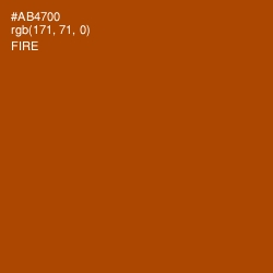 #AB4700 - Fire Color Image