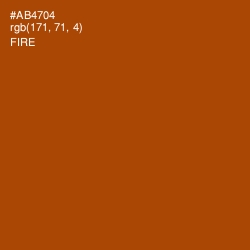 #AB4704 - Fire Color Image